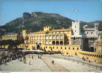 72312229 Monaco Palais Princier Releve Garde
