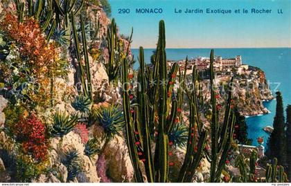 73529094 Monaco Le Jardin Exotique et le Rocher