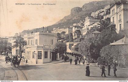 MONACO - La Condamine - Rue Grimaldi - Ed. G. D.