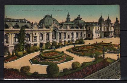 Monaco - Monte-Carlo - Façade du Casino - LL.