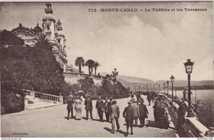 Monte carlo - Le théatre et les terrasses