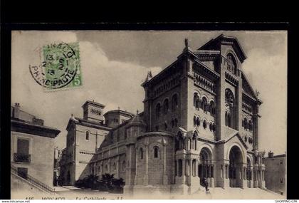 Monaco - La Cathédrale - Voyagé - Dos divisé