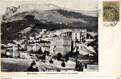 CPA AK MONACO - Cote d'Azur - La CONDAMINE (476705)