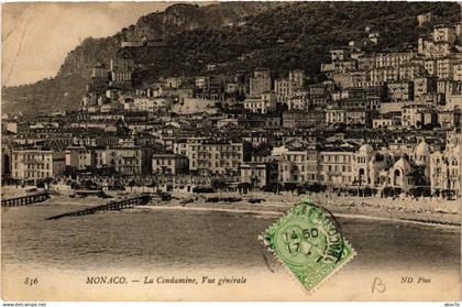 CPA AK MONACO - La CONDAMINE - Vue generale (476908)