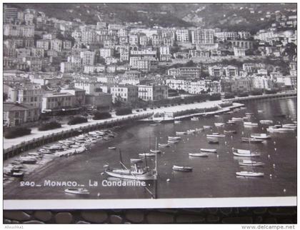 Monaco Monte-Carlo CPA :  la Condamine -1923 pour Roanne