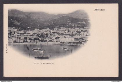 MONACO, Postcard RPPC, La Condamine, General view