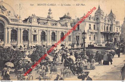 Le Casino - ND Phot. - Monte-Carlo Monaco - Monte-Carlo Monaco