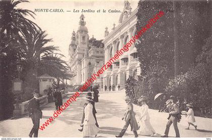 Les Jardins et le Casino - ND. Phot. - Monte-Carlo Monaco - Monte-Carlo Monaco
