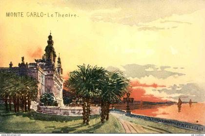 MONACO - Carte postale - Le Théâtre - L 85964