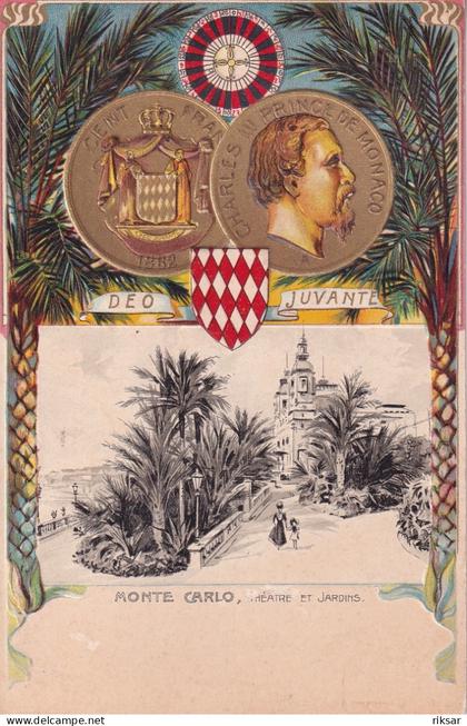 MONACO(THEATRE) CARTE GAUFREE