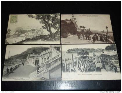 MONTE-CARLO 4 CARTES POSTALE 03 - DESCRIPTIF VOIR ANNONCE - MONACO