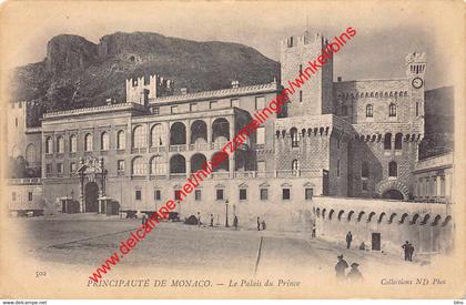 Principauté de Monaco - Le Palais du Prince - ND. Phot. - Monaco - Monaco