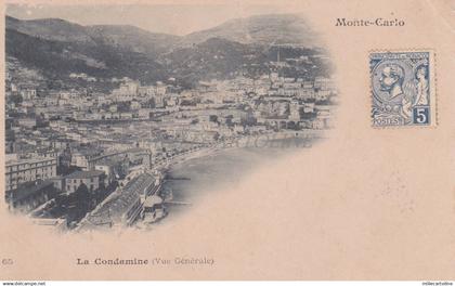 MONACO - Monte Carlo - La Condamine - Vue Generale 1900