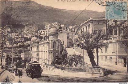 Monte-Carlo - Avenue de Monte-Carlo - Tramway - Ed. C.A.P. 144