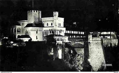 Monaco - Le Palais Princier - Vue de Nuit - Flamme Postale - CPM - Voir Scans Recto-Verso