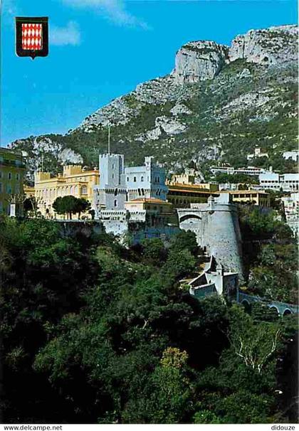 Monaco - Le Palais Princier - Blasons - Carte Neuve - CPM - Voir Scans Recto-Verso