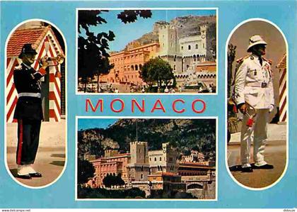 Monaco - Le Palais Princier - Multivues - La Garde - Militaria - CPM - Voir Scans Recto-Verso