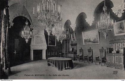 Monaco (Palais) - la Salle des Gardes