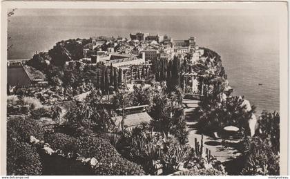 Monaco : vue  jardins