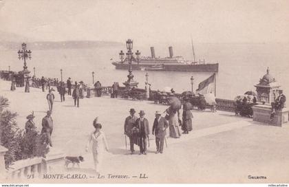 * MONACO - Monte Carlo - Les Terrasses, Steamship