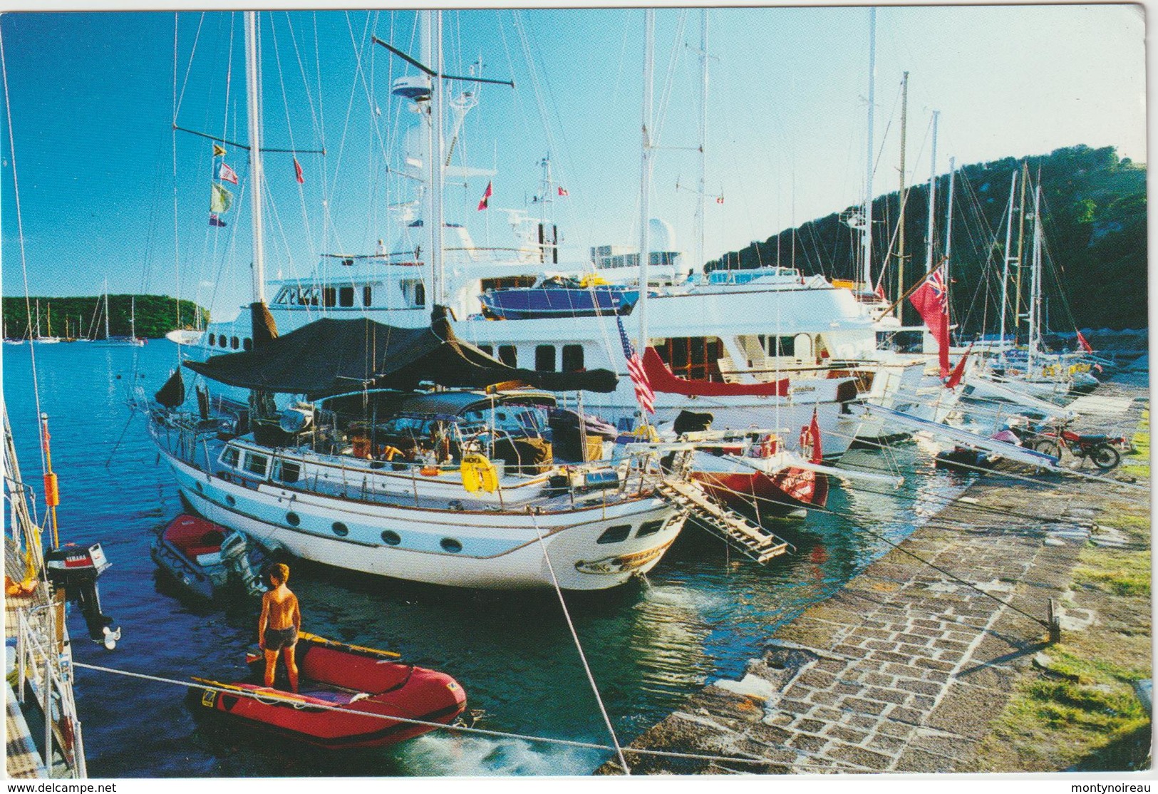 Monde:  ANTIGUA ,  west  indies , bateau  voilier