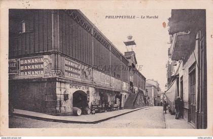 ALGERIA - Philippeville - Le Marché - 1932