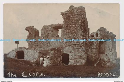 C013654 Kendal. The Castle. Postcard. 1904