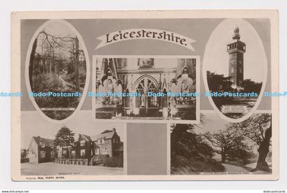 C014923 Leicestershire. Bradgate Hotel. Real Photo Series. RP. Multi View