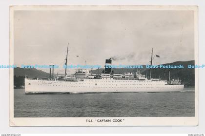 C015823 T. S. S. Captain Cook. RP. 1957