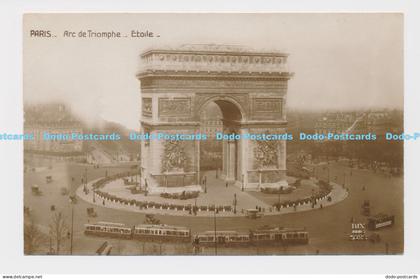 C017464 Paris. Arc de Triomphe. Etoile