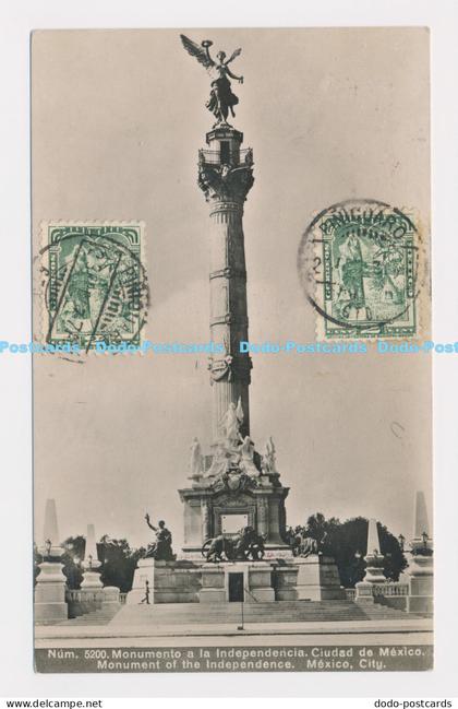 C020576 Mexico City. Monument of the Independence. Num. 5200