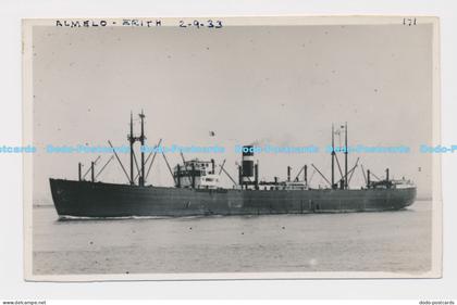 C020857 Almelo. Ship. Erith. 1933