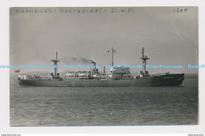 C021083 Chandler. North Fleet. 1951. Ship. Photo