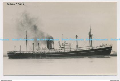C021810 Ballarat. Erith. 1958. Ship. Photo