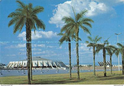 D004283 Brasilia. Patrimonio Cultural da Humanidade. Gymnasium of Sports. Brasil