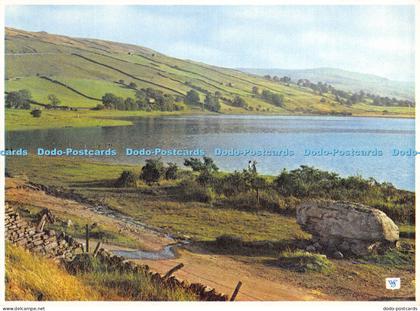 D008169 Semmerwater and Carlow Stone. Wensleydale. Yorkshire. Walter Scott. Colo