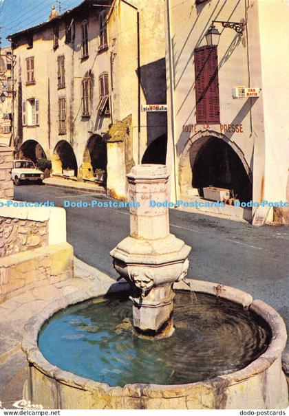 D009585 Roquebrune. Sur. Argens. France. Fountain. 1987. Combier Imprimeur