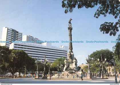 D009669 Estatua Do Caboclo. Campo Grande. Statue. Square. Brasil. 1989. Parana C