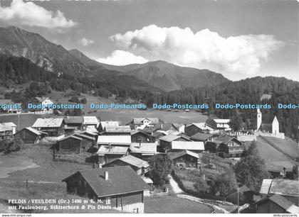 D012837 Feldis Veulden 1480 m. u. M mit Faulenberg Statzerhorn and Piz Danis