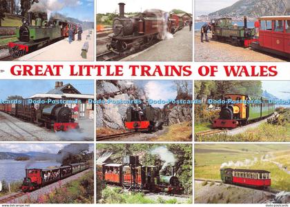 D029314 Great Little Trains of Wales. Salmon. 2011. Multi View