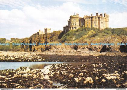 D029845 Culzean Castle from Culzean Bay. Ayrshire. Dixon