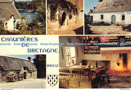 D031262 Chaumieres de Bretagne. Breiz. La Bretagne En Couleurs. MX 3171. Iris. J