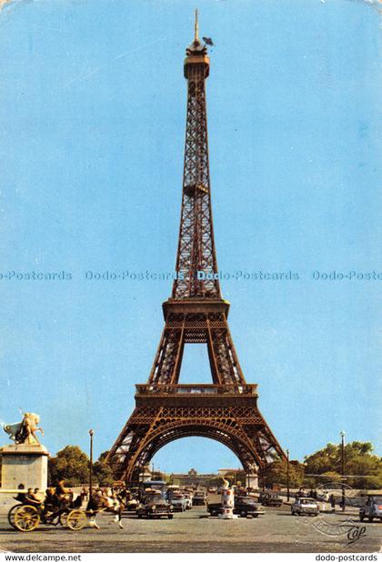 D032426 Paris. Merveille du Monde. Speciale de La Tour Eiffel. Ektacap. 1968