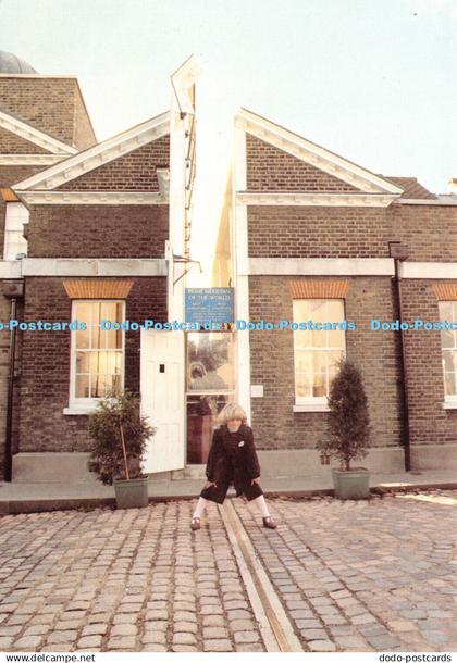 D036379 Greenwich. The Meridian Line. Jarrold. Postcard