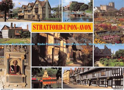 D036487 Stratford Upon Avon. Warwickshire. Shakespeare Birthplace. River Avon. G