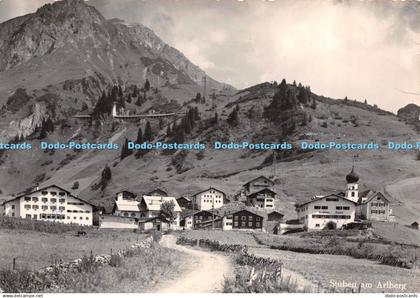 D036654 Stuben am Arlberg. RP. Postcard