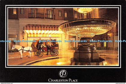 D037047 Charleston Place. The Omni hotel. Charleston Post Card
