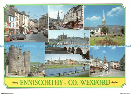 D041358 Enniscorthy. Co. Wexford. The Castle. The Bridge. John Hinde. Peter O To