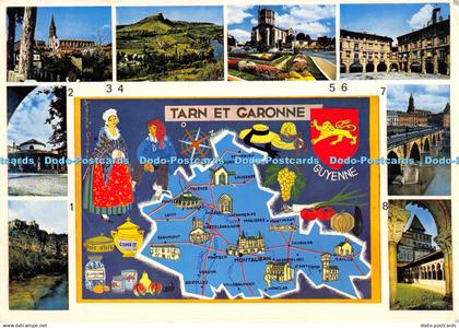 D045800 Tarn et Garonne. Guyenne. 82 500. A travers le Tarn et Garonne. Editions