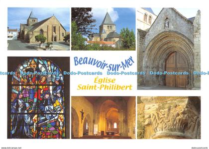 D047672 Couleurs de Vendee. Beauvoir Sur Mer. Saint Philibert Church. Editions d